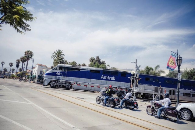 Santa Barbara - Amtrak Train