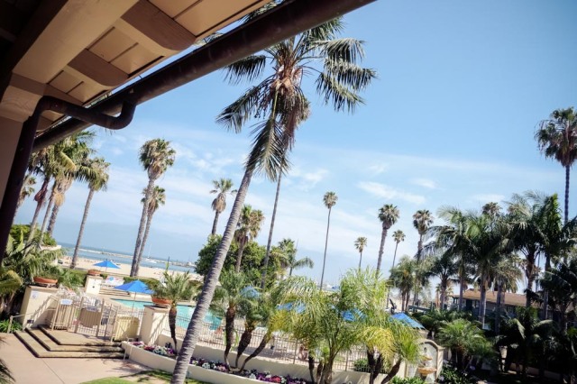 Harbor View Inn - Santa Barbara view from room