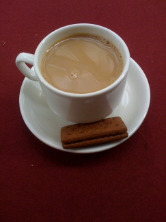 Tea and a biscuit